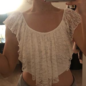 Off-The-Shoulder Crop Top